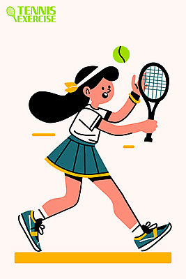 전신 여자 일러스트 청소년 한명 들기 머리띠 테니스라켓 테니스공 테니스복 십대여자한명만 국내일러스트 AI파일 1 장신구 공 모션 사람 운동복 테니스 라켓 테니스용품 여자한명만 십대여자만 파일형식 벡터