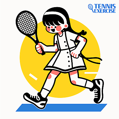 전신 여자 일러스트 청소년 한명 들기 머리띠 테니스라켓 테니스공 테니스복 십대여자한명만 국내일러스트 AI파일 1 장신구 공 모션 사람 운동복 테니스 라켓 테니스용품 여자한명만 십대여자만 파일형식 벡터