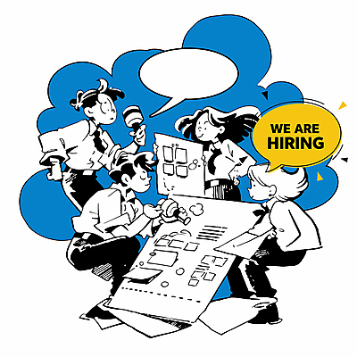 여자 남자 허리손 말풍선 일러스트 그래프 들기 정장 여러명 성인 파란색 구직 문서 취업준비생 고용 성인만 국내일러스트 AI파일 옷 컬러 포즈 다수 컨셉 모션 사람 채용 파일형식 벡터