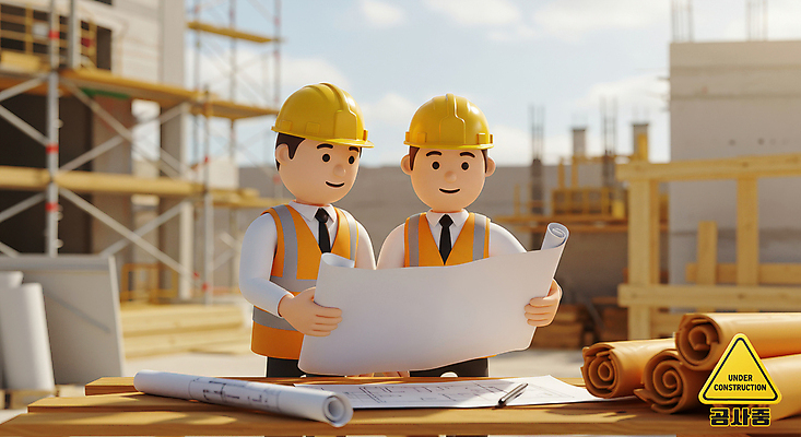 PSD 구름 편집이미지 남자 하늘 협력 노동자 작업복 상반신 성인 두명 건설현장 설계도 잡기 작업 계획 안전모 공사중 안전조끼 안전표지판 작업자 성인남자만 건설근로자 편집3D 자연요소 직업 옷 컨셉 모션 건설업 공사 사람 3D 표지판 헬멧 안전장비 남자만 성인만 파일형식