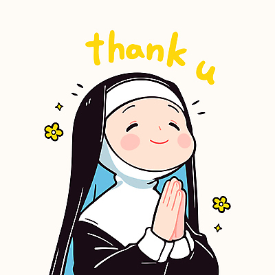 여자 꽃 일러스트 직업캐릭터 한명 미소 상반신 성인 반짝임 믿음 기도 성직자 감사 손모으기 합장 수녀 베일 땡큐 수녀복 성인여자한명만 일러캐릭터 AI파일 식물 직업 캐릭터 1 감정 종교 모션 표정 사람 손짓 천주교 여자한명만 성인여자만 파일형식 벡터