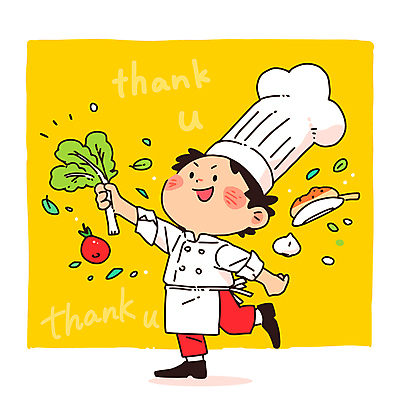 전신 남자 일러스트 식재료 직업캐릭터 요리사모자 한명 미소 들기 성인 노란색 요리사 앞치마 감사 다리들기 땡큐 성인남자한명만 일러캐릭터 AI파일 직업 캐릭터 모자_잡화 1 감정 컬러 모션 표정 사람 남자한명만 성인남자만 파일형식 벡터