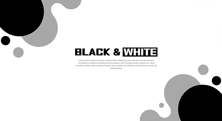 PSD 템플릿 배너 백그라운드 곡선 추상 흑백 사람없음 검은색 회색 흰색 원형 이미지템플릿 도형 선 컬러 무늬 촬영기법 파일형식