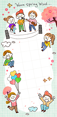 PSD 구름 여자 남자 어린이 악기 음악 연주 일러스트 봄꽃 조류 웃음 들기 앉기 소녀 소년 여러명 성인 축제 만세 무대 기타 벚나무 스탠드마이크 하트풍선 캡모자 카피스페이스 국내일러스트 자연요소 나무 동물 모자_잡화 꽃 다수 모션 현악기 문화예술 표정 사람 봄 공백 벚꽃 하트 마이크 풍선 파일형식