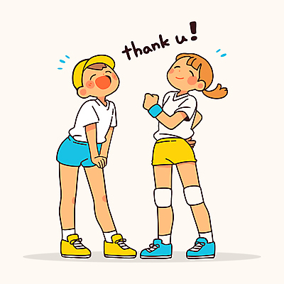 전신 여자 유니폼 일러스트 청소년 협력 미소 두명 운동 파이팅 동료 즐거움 감사 배구선수 배구공 땡큐 무릎보호대 아대 캡모자 십대여자만 일러캐릭터 AI파일 캐릭터 모자_잡화 옷 감정 스포츠용품 공 관계 모션 운동선수 표정 건강 사람 배구 여자만 십대만 파일형식 벡터