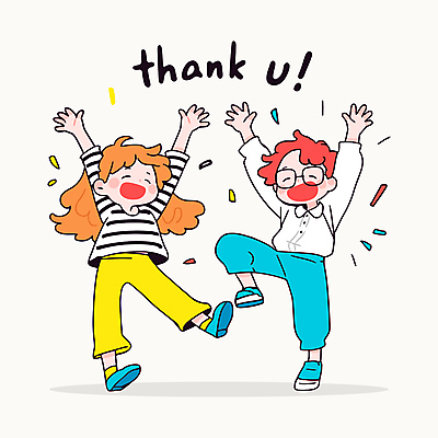 전신 여자 남자 일러스트 협력 웃음 성인 두명 기쁨 만세 동료 감사 꽃가루 다리들기 땡큐 성인만 안경낌 일러캐릭터 AI파일 캐릭터 감정 안경 관계 모션 표정 사람 가루 파일형식 벡터