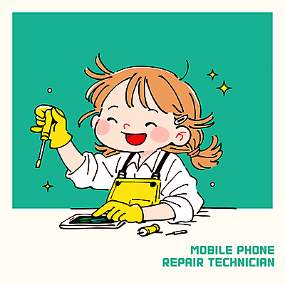 여자 일러스트 한명 미소 들기 앉기 상반신 성인 초록색 반짝임 스마트폰 드라이버 수리 감사 정비공 성인여자한명만 국내일러스트 AI파일 1 감정 컬러 모션 표정 사람 핸드폰 스마트기기 공구 기술자 여자한명만 성인여자만 파일형식 벡터