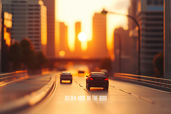 PSD 편집이미지 실루엣 가로등 자동차 사람없음 건물 빛 햇빛 태양 고층빌딩 황혼 미니어처 도시 고속도로 이미지편집 자연요소 건축물 공공시설 도로 육상교통 촬영기법 빌딩 모형 일몰 파일형식