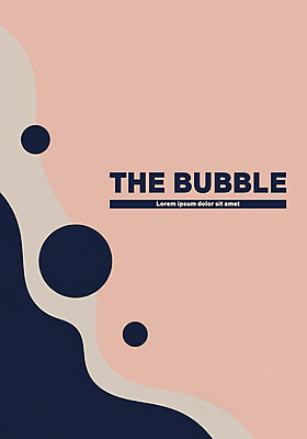 PSD 템플릿 분홍색 백그라운드 곡선 추상 사람없음 원형 웨이브 버블 이미지템플릿 도형 선 컬러 무늬 파일형식