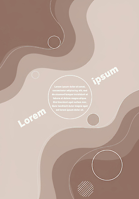 PSD 템플릿 백그라운드 곡선 추상 사람없음 원형 웨이브 베이지색 이미지템플릿 도형 선 컬러 무늬 파일형식