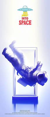 전신 PSD 일러스트 추상 그림자 한명 성인 파란색 빛 우주비행사 우주선 우주복 그라데이션 우주여행 무중력 몽환 성인한명만 국내일러스트 1 옷 컬러 여행 컨셉 무늬 사람 우주 성인만 파일형식