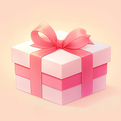 JPG 기념일 행복 리본 분홍색 일러스트 사랑 사람없음 선물상자 축하 파스텔톤 국내일러스트 AI일러스트 AI콘텐츠 감정 컬러 컨셉 선물 이벤트 상자 파일형식