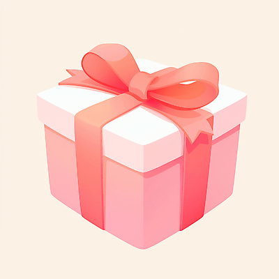 JPG 기념일 행복 리본 분홍색 일러스트 사랑 사람없음 선물상자 축하 파스텔톤 국내일러스트 AI일러스트 AI콘텐츠 감정 컬러 컨셉 선물 이벤트 상자 파일형식