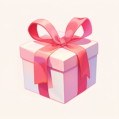 JPG 기념일 행복 리본 분홍색 일러스트 사랑 사람없음 선물상자 축하 파스텔톤 국내일러스트 AI일러스트 AI콘텐츠 감정 컬러 컨셉 선물 이벤트 상자 파일형식