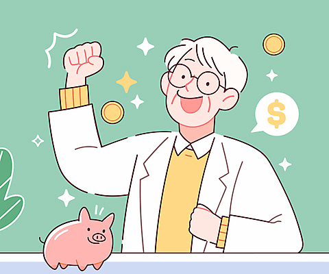 식물 노년 남자 행복 말풍선 일러스트 한명 웃음 상반신 연두색 반짝임 손들기 달러 동전 주먹 돼지저금통 연금 노인남자한명만 안경낌 국내일러스트 AI파일 1 감정 안경 돈 모션 표정 사람 성인 초록색 저금통 남자한명만 노인남자만 파일형식 벡터