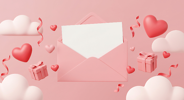 JPG 구름 편집이미지 기념일 분홍색 화이트데이 발렌타인데이 사랑 사람없음 선물상자 3D 하트 카피스페이스 편집3D AI컴퓨터그래픽 AI콘텐츠 카드프레임 자연요소 모양 감정 컬러 데이이벤트 프레임 선물 이벤트 상자 공백 디지털합성 파일형식