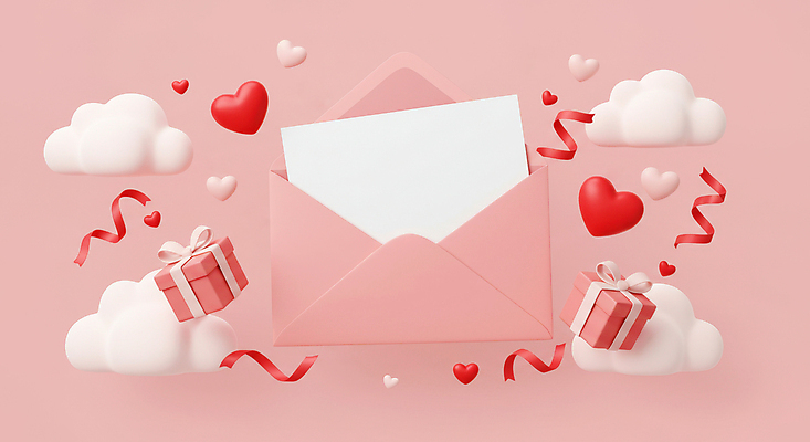 JPG 구름 편집이미지 기념일 분홍색 화이트데이 발렌타인데이 사랑 사람없음 선물상자 3D 하트 카피스페이스 편집3D AI컴퓨터그래픽 AI콘텐츠 카드프레임 자연요소 모양 감정 컬러 데이이벤트 프레임 선물 이벤트 상자 공백 디지털합성 파일형식