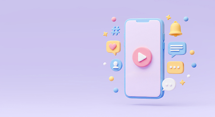 JPG 편집이미지 커뮤니케이션 사람모양 사람없음 반짝임 스마트폰 3D 보라색 종 하트 네트워크 어플리케이션 재생 인터넷창 소셜네트워크 소셜미디어 알림종 채팅 프로필 해시태그 편집3D AI컴퓨터그래픽 AI콘텐츠 모양 컬러 인터넷 모션 핸드폰 스마트기기 디지털합성 특수문자 파일형식