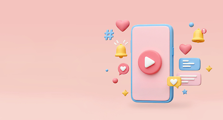 JPG 편집이미지 분홍색 커뮤니케이션 사람없음 반짝임 스마트폰 3D 종 하트 네트워크 어플리케이션 재생 인터넷창 소셜네트워크 소셜미디어 알림종 채팅 해시태그 편집3D AI컴퓨터그래픽 AI콘텐츠 모양 컬러 인터넷 모션 핸드폰 스마트기기 디지털합성 특수문자 파일형식