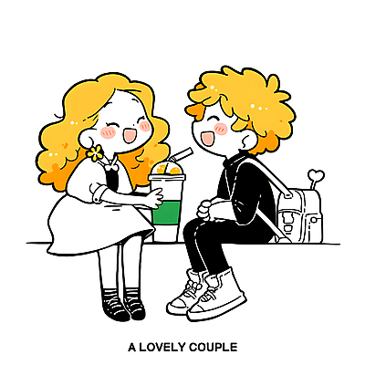 전신 PSD 커플 여자 남자 데이트 일러스트 사랑 웃음 들기 앉기 성인 두명 캐주얼 백팩 냉음료 테이크아웃컵 좋음 성인만 일러캐릭터 캐릭터 옷 감정 음료 컨셉 가방 관계 모션 표정 사람 컵 파일형식