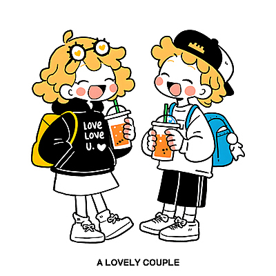 전신 PSD 커플 여자 남자 안경 데이트 일러스트 사랑 미소 들기 성인 두명 캐주얼 주머니손 백팩 후드티셔츠 냉음료 캡모자 테이크아웃컵 좋음 성인만 일러캐릭터 캐릭터 모자_잡화 잡화 옷 감정 음료 컨셉 티셔츠 가방 관계 모션 표정 사람 컵 파일형식
