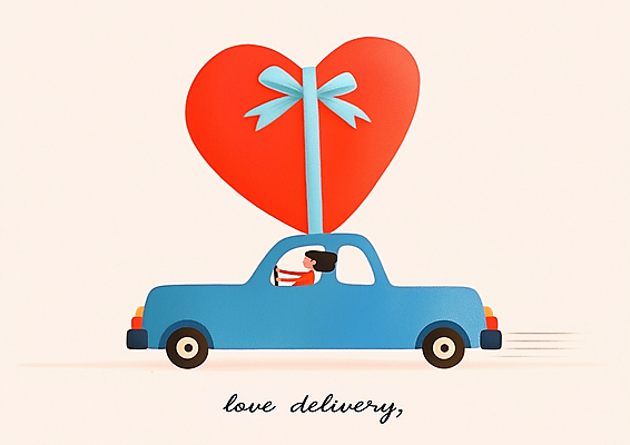JPG 여자 행복 리본 일러스트 화이트데이 자동차 발렌타인데이 선물 사랑 한명 성인 운전 로맨틱 운송업 하트 성인여자한명만 국내일러스트 AI일러스트 AI콘텐츠 모양 1 감정 산업 육상교통 컨셉 모션 데이이벤트 사람 여자한명만 성인여자만 파일형식