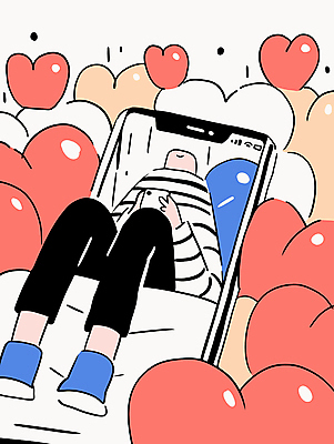 전신 남자 일러스트 한명 들기 성인 스마트폰 눕기 기댐 하트 소셜네트워크 좋음 성인남자한명만 국내일러스트 AI파일 모양 1 컨셉 모션 사람 핸드폰 스마트기기 남자한명만 성인남자만 파일형식 벡터