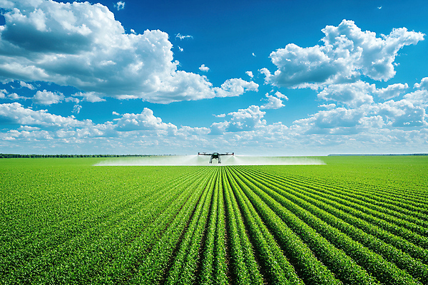 JPG 구름 편집이미지 밭 농업 하늘 논 사람없음 농작물 농약 농약치기 드론 미래산업 편집실사 AI포토 AI콘텐츠 자연요소 산업 CG 파일형식