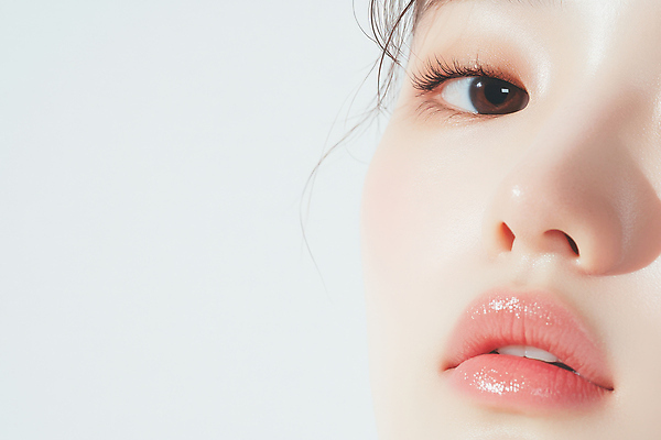 JPG 편집이미지 응시 여자 얼굴 한명 성인 뷰티 피부관리 광택 의료성형뷰티 성인여자한명만 편집실사 AI인물포토 AI콘텐츠 1 시선 사람 신체부위 CG 여자한명만 성인여자만 파일형식 AI포토