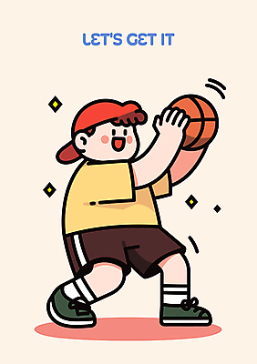 전신 남자 어린이 스포츠 일러스트 농구공 한명 소년 반짝임 잡기 베이지색 캡모자 소년한명만 국내일러스트 일러캐릭터 AI파일 캐릭터 모자_잡화 1 컬러 공 모션 농구 사람 남자한명만 소년만 파일형식 벡터