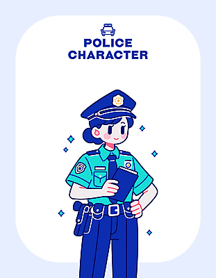 여자 허리손 일러스트 직업캐릭터 한명 미소 들기 성인 파란색 반짝임 다이어리 경찰복 여경 경찰모자 경찰차 성인여자한명만 일러캐릭터 AI파일 직업 캐릭터 모자_잡화 1 컬러 포즈 유니폼 모션 자동차 표정 사람 사무용품 경찰 여자한명만 성인여자만 파일형식 벡터