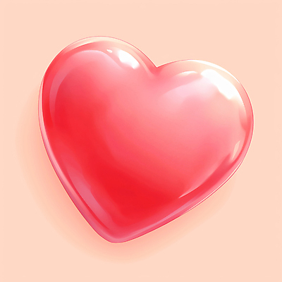 JPG 일러스트 사랑 사람없음 빨간색 빛 하트 광택 국내일러스트 AI일러스트 AI콘텐츠 모양 감정 컬러 파일형식