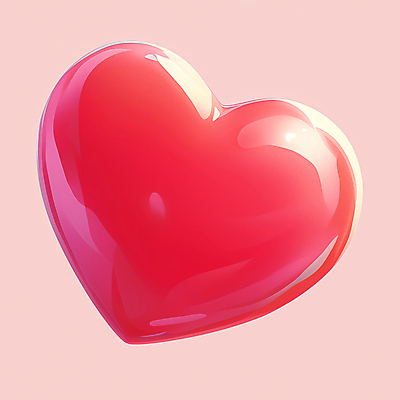 JPG 일러스트 사랑 사람없음 빨간색 빛 하트 광택 국내일러스트 AI일러스트 AI콘텐츠 모양 감정 컬러 파일형식