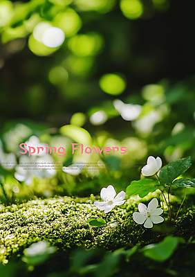 PSD 편집이미지 봄꽃 자연 사람없음 초록색 봄풍경 풀 이미지편집 편집실사 식물 꽃 컬러 풍경 봄 CG 생태계 파일형식