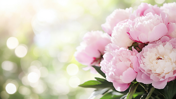 JPG 편집이미지 자연 사람없음 햇빛 봄풍경 풀잎 보케 작약 편집실사 AI포토 AI콘텐츠 꽃 잎 풍경 태양 봄 풀_식물 CG 생태계 파일형식