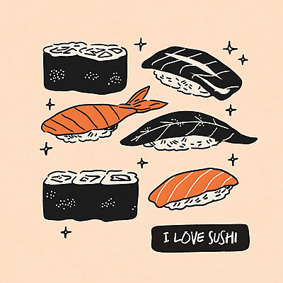 PSD 일러스트 사람없음 반짝임 일본 해산물 롤스시 새우초밥 엘리먼트 연어초밥 국내일러스트 아시아 모션 새우 초밥 연어 일본음식 파일형식