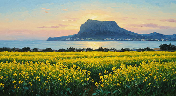 JPG 구름 편집이미지 바다 섬 자연 하늘 주택 풍경 사람없음 마을 일출 봄 유채밭 유화 풍경화 편집실사 자연요소 계절 밭 미술 건물 노을 CG 유채 그림 생태계 파일형식