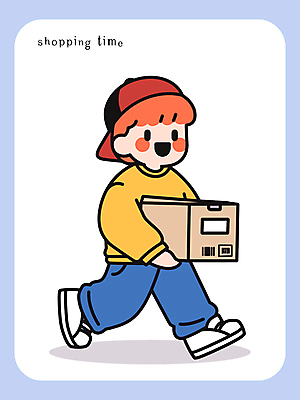 전신 모자 남자 일러스트 한명 웃음 들기 성인 라이프 쇼핑 걷기 배송 즐거움 택배 택배상자 성인남자한명만 국내일러스트 일러캐릭터 AI파일 캐릭터 1 잡화 감정 모션 표정 사람 생활 상자 운송업 남자한명만 성인남자만 파일형식 벡터