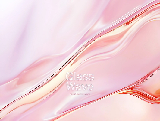 PSD 편집이미지 분홍색 곡선 유리 사람없음 웨이브 이미지편집 선 컬러 재질 파일형식