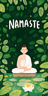 JPG 전신 남자 일러스트 휴식 나뭇잎 연꽃 한명 앉기 잔디 성인 초록색 평화 숲 명상 힐링 치유 성인남자한명만 국내일러스트 AI일러스트 AI콘텐츠 식물 1 꽃 컬러 컨셉 잎 모션 사람 남자한명만 성인남자만 파일형식