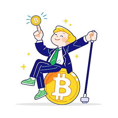 전신 남자 행복 일러스트 지팡이 한명 웃음 들기 앉기 정장 성인 반짝임 동전 다리꼬기 잡기 직장인 재테크 투자 성인남자한명만 가상화폐 블록체인 국내일러스트 AI파일 직업 1 옷 감정 돈 비즈니스 모션 표정 사람 금융 남자한명만 성인남자만 파일형식 벡터 4차산업