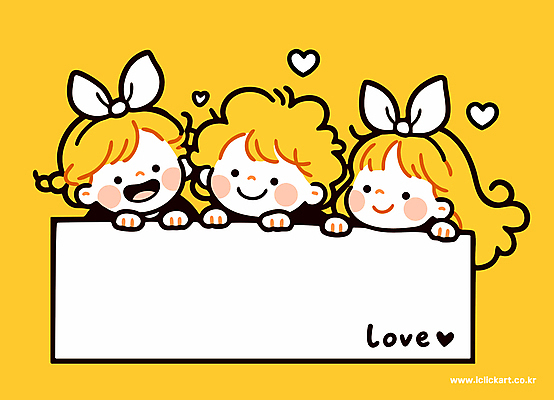 여자 남자 행복 리본 어린이 일러스트 가족 매달리기 밝음 사랑 미소 소녀 소년 세명 노란색 귀여움 우정 팻말 메시지 어린이만 카피스페이스 동심 국내일러스트 AI파일 감정 컬러 컨셉 관계 모션 프레임 표정 사람 친구 공백 파일형식 벡터