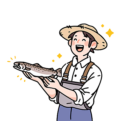 남자 일러스트 낚시 직업캐릭터 작업복 어류 어업 한명 웃음 들기 상반신 성인 반짝임 어부 멜빵 방수복 챙모자 성인남자한명만 일러캐릭터 AI파일 직업 캐릭터 모자_잡화 1 잡화 옷 산업 모션 레저 표정 사람 수중동물 남자한명만 성인남자만 파일형식 벡터