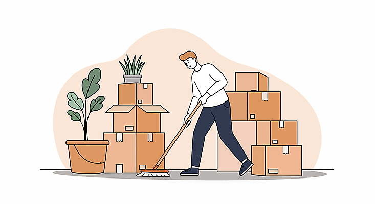 전신 PSD 식물 남자 화분 일러스트 한명 들기 성인 상자 쌓기 청소 정리 이삿짐 대걸레 자취 성인남자한명만 포장이사 국내일러스트 1 모션 사람 이사 청소도구 남자한명만 성인남자만 파일형식