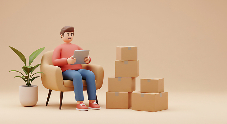 JPG 전신 식물 편집이미지 남자 화분 의자 한명 미소 들기 성인 태블릿 갈색 3D 쌓기 이사 고민 정리 이삿짐 성인남자한명만 포장이사 편집3D AI컴퓨터그래픽 AI콘텐츠 1 감정 컬러 가구 모션 표정 사람 전자제품 스마트기기 디지털합성 남자한명만 성인남자만 파일형식