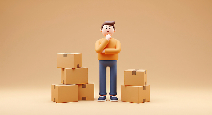 JPG 전신 편집이미지 남자 한명 미소 성인 갈색 3D 쌓기 턱괴기 이사 고민 정리 이삿짐 성인남자한명만 포장이사 편집3D AI컴퓨터그래픽 AI콘텐츠 1 감정 컬러 모션 표정 사람 디지털합성 남자한명만 성인남자만 파일형식