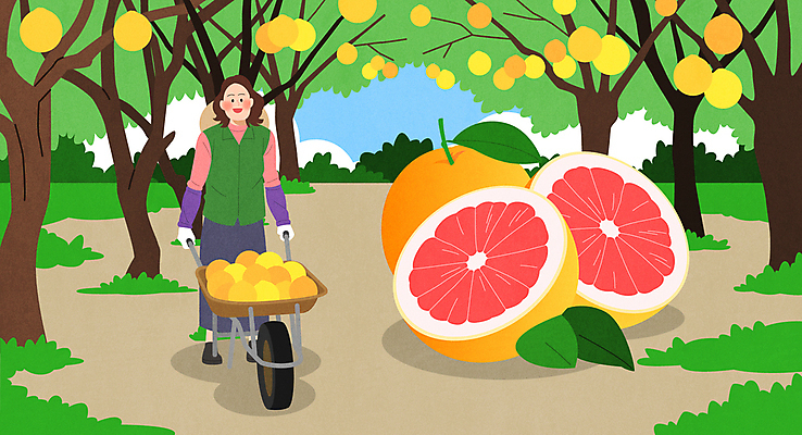 전신 나무 여자 일러스트 단면 나뭇잎 한명 성인 농장 농사 수레 봄 수확 밀기 농부 자몽 성인여자한명만 제철음식 국내일러스트 AI파일 식물 직업 1 계절 음식 잎 농업 과일 모션 사람 카트 제철 여자한명만 성인여자만 파일형식 벡터