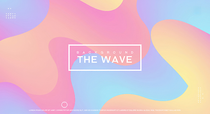 PSD 템플릿 백그라운드 추상 사람없음 컬러풀 그라데이션 물결무늬 이미지템플릿 물결 컬러 무늬 파일형식