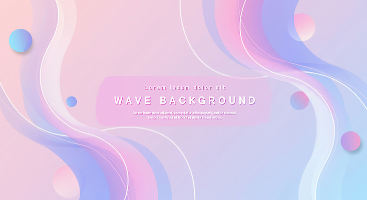 PSD 템플릿 분홍색 백그라운드 추상 사람없음 원형 그라데이션 물결무늬 이미지템플릿 도형 물결 컬러 무늬 파일형식