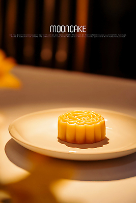 PSD 편집이미지 접시 그림자 사람없음 빛 분위기 고급 전통과자 월병 이미지편집 식기 컨셉 과자 중국전통 파일형식